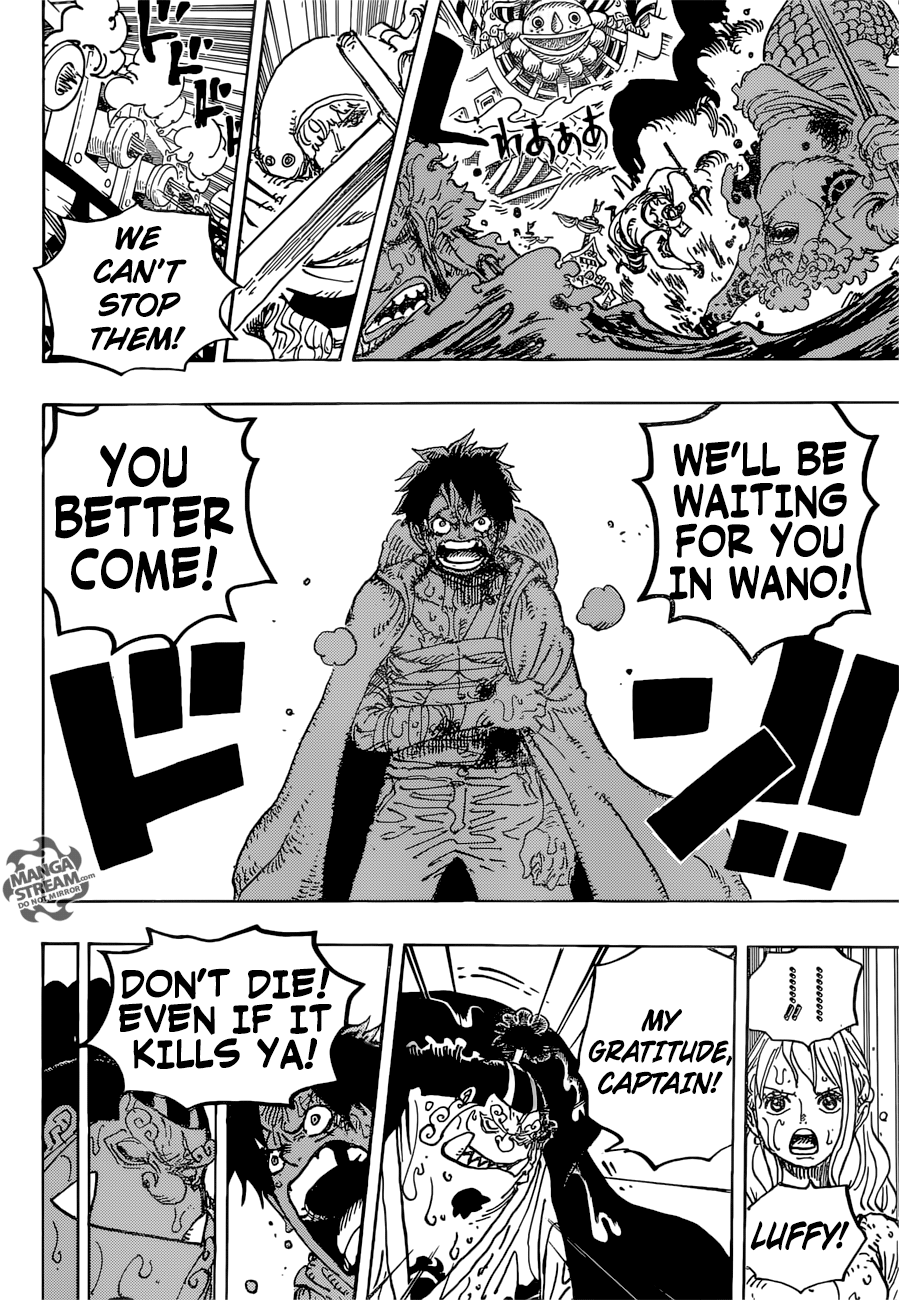 One Piece, Chapter 901 - Don