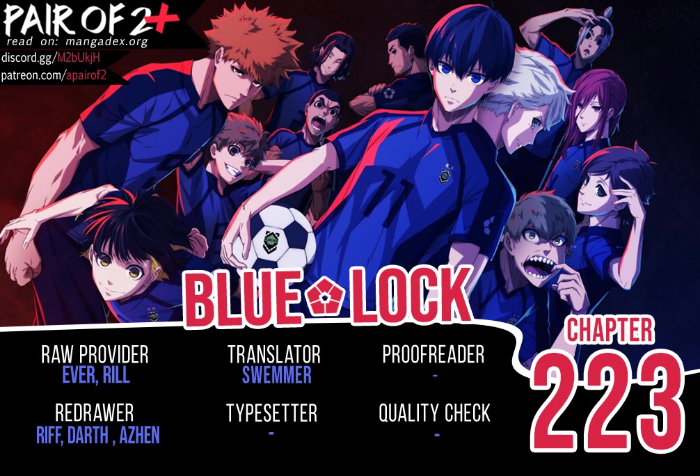 Blue Lock, Chapter 223 Are you willing to die image 01
