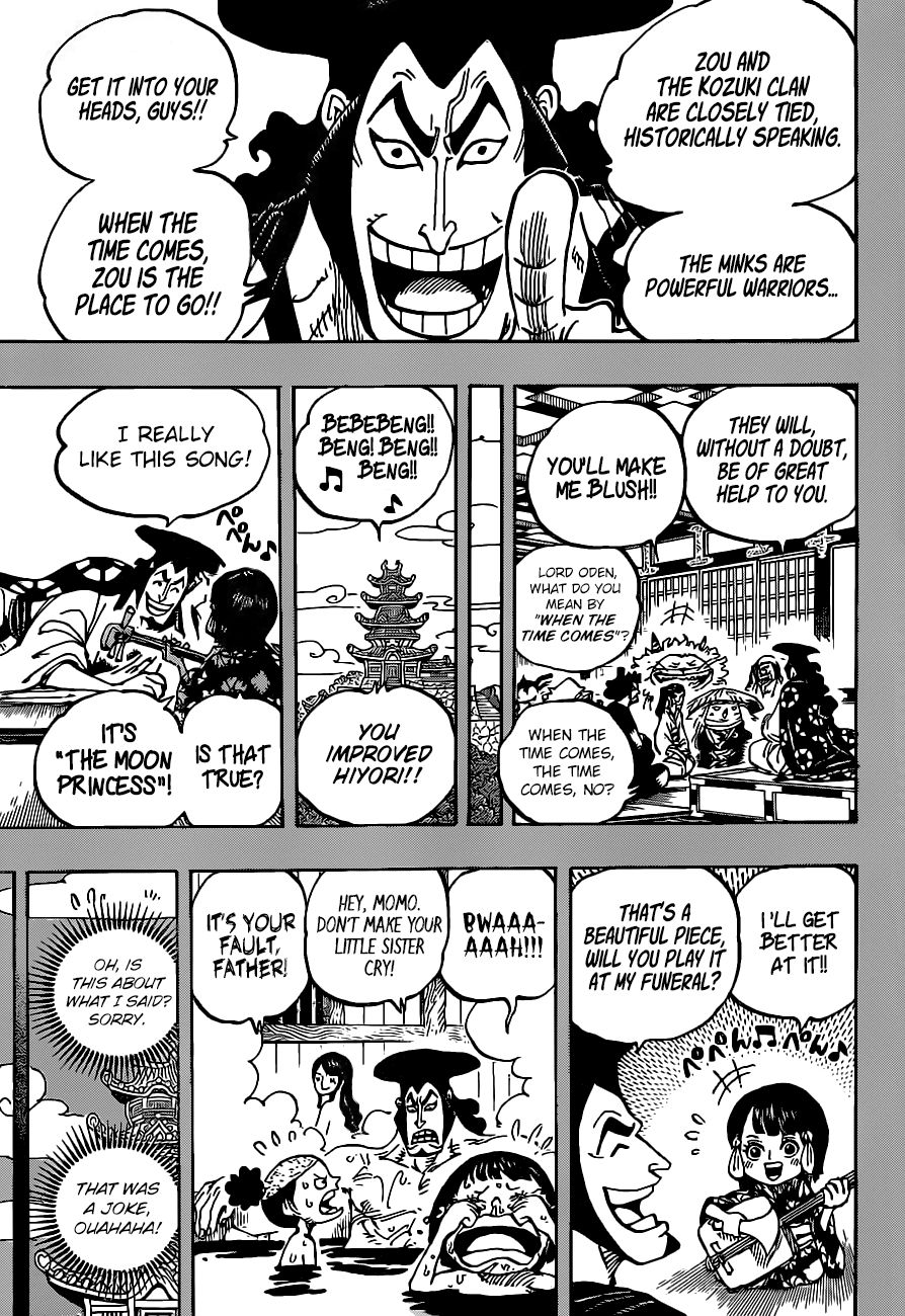 One Piece, Chapter 973 - The Kouzuki Clan image 04