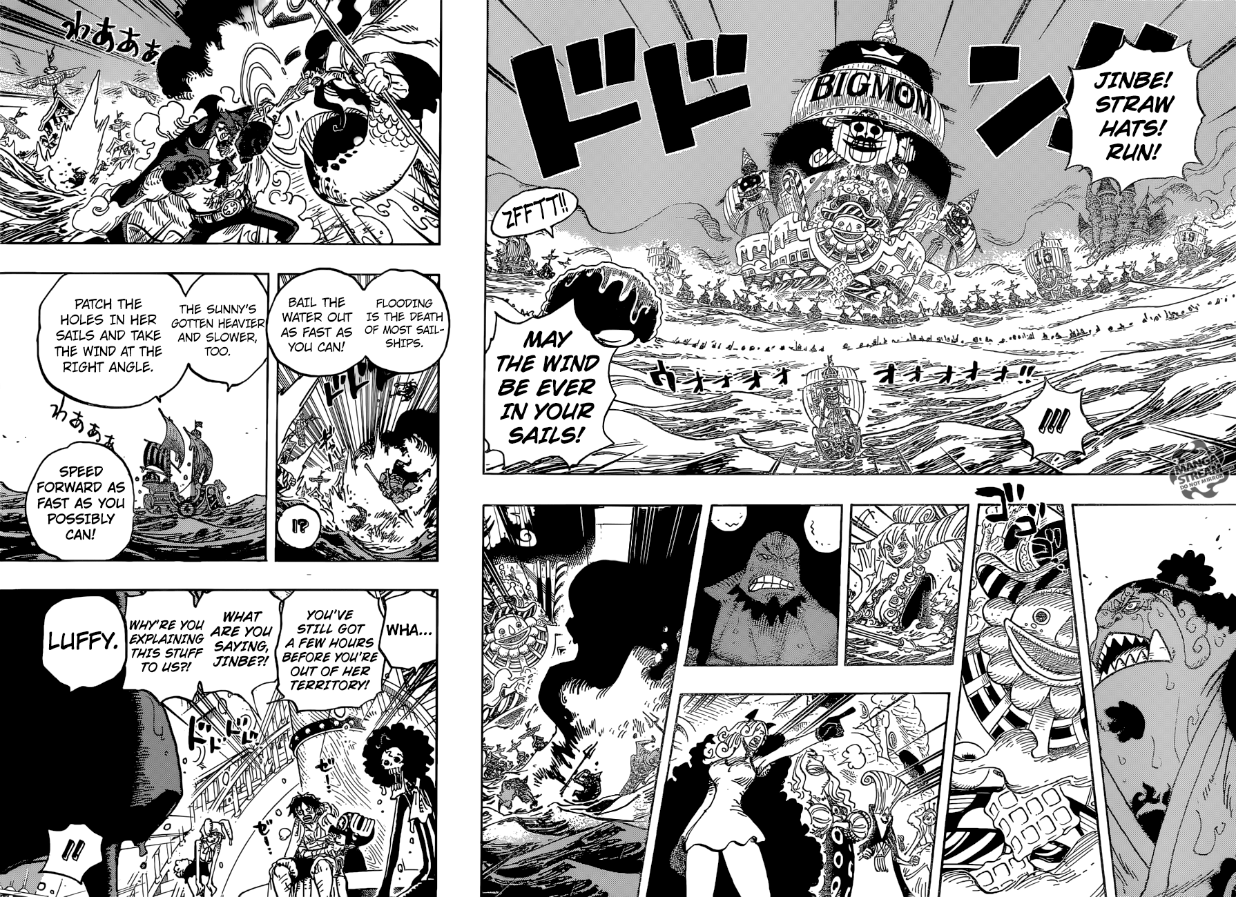 One Piece, Chapter 901 - Don