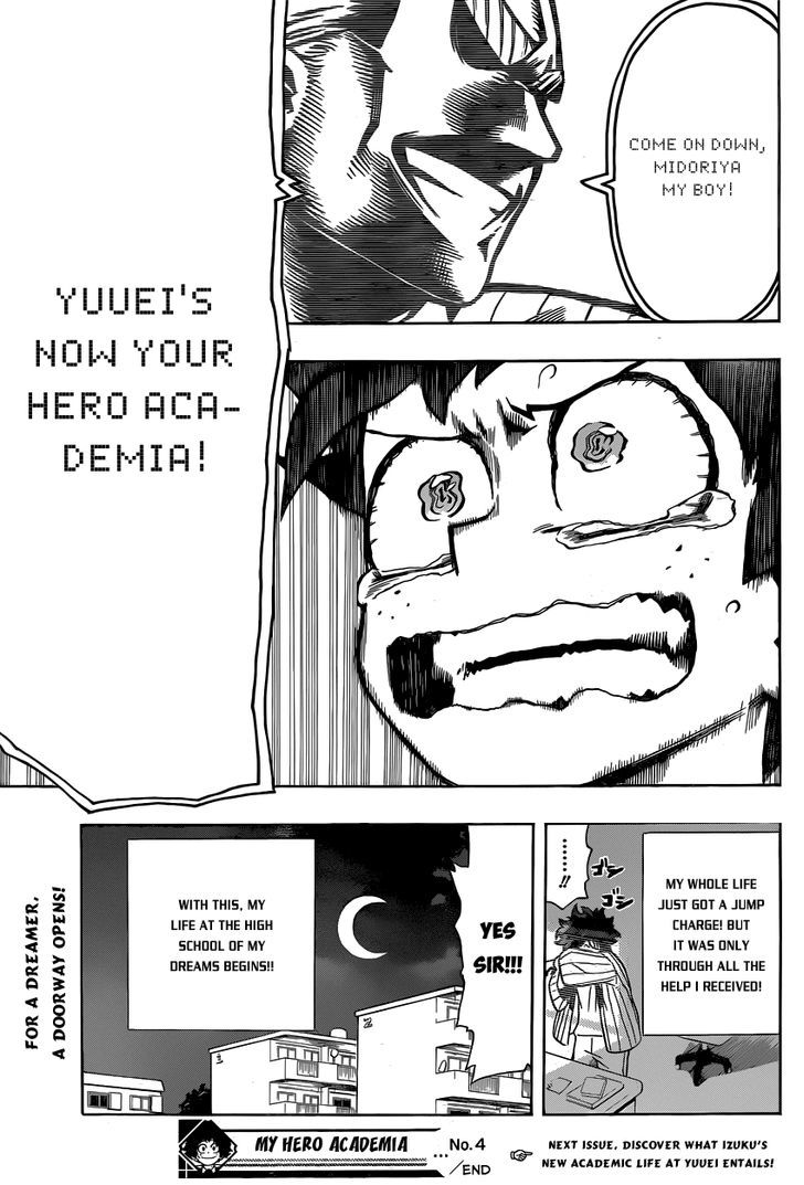 My Hero Academia, Chapter 4 - The Starting Line image 21