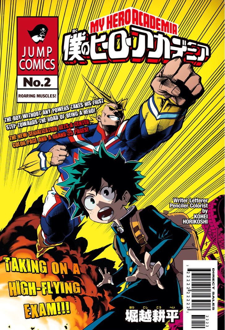 My Hero Academia, Chapter 2 - Roaring Muscles! image 03