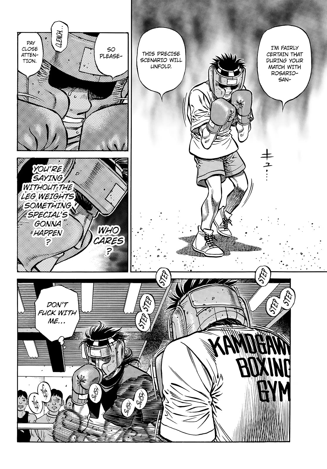 Hajime no Ippo, Chapter 1435 His Sparring Partner is a Southpaw image 12