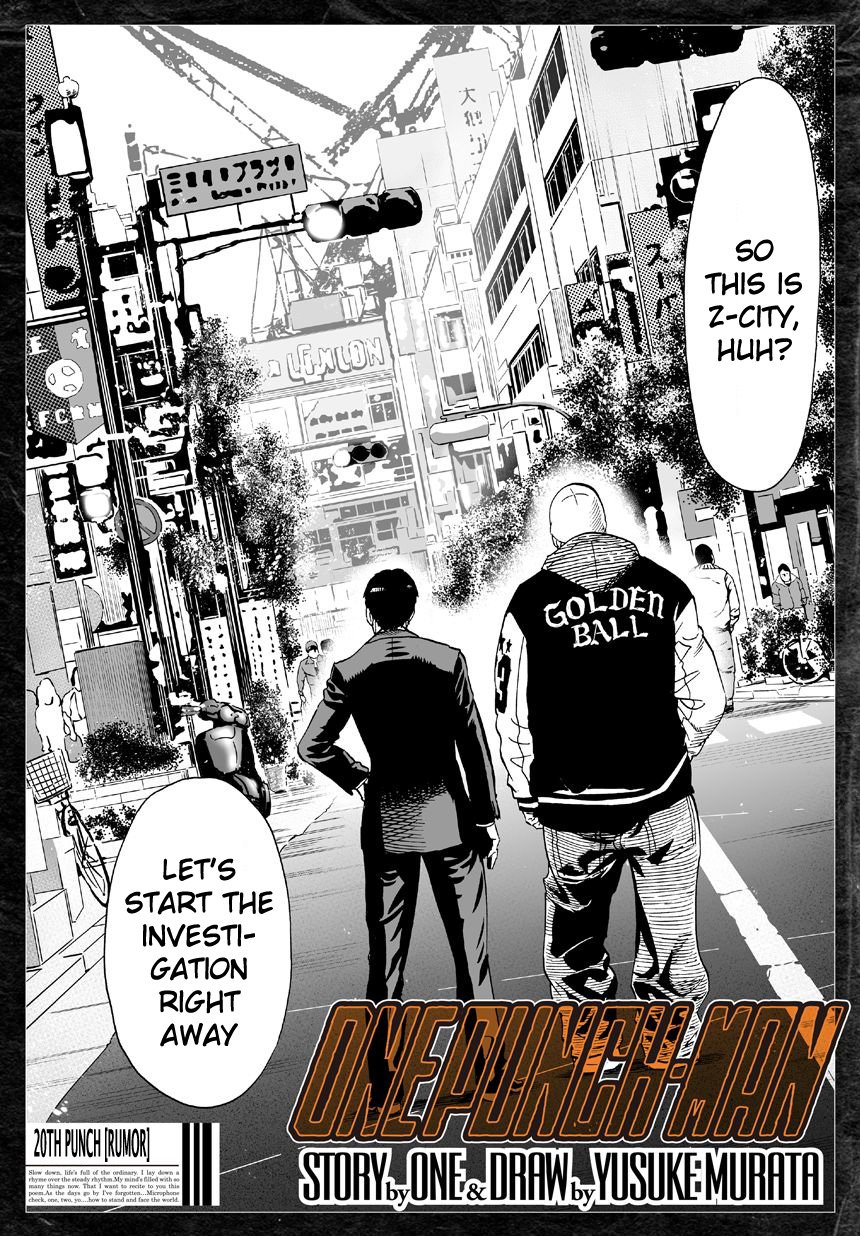 One Punch Man, Chapter 20 image 01