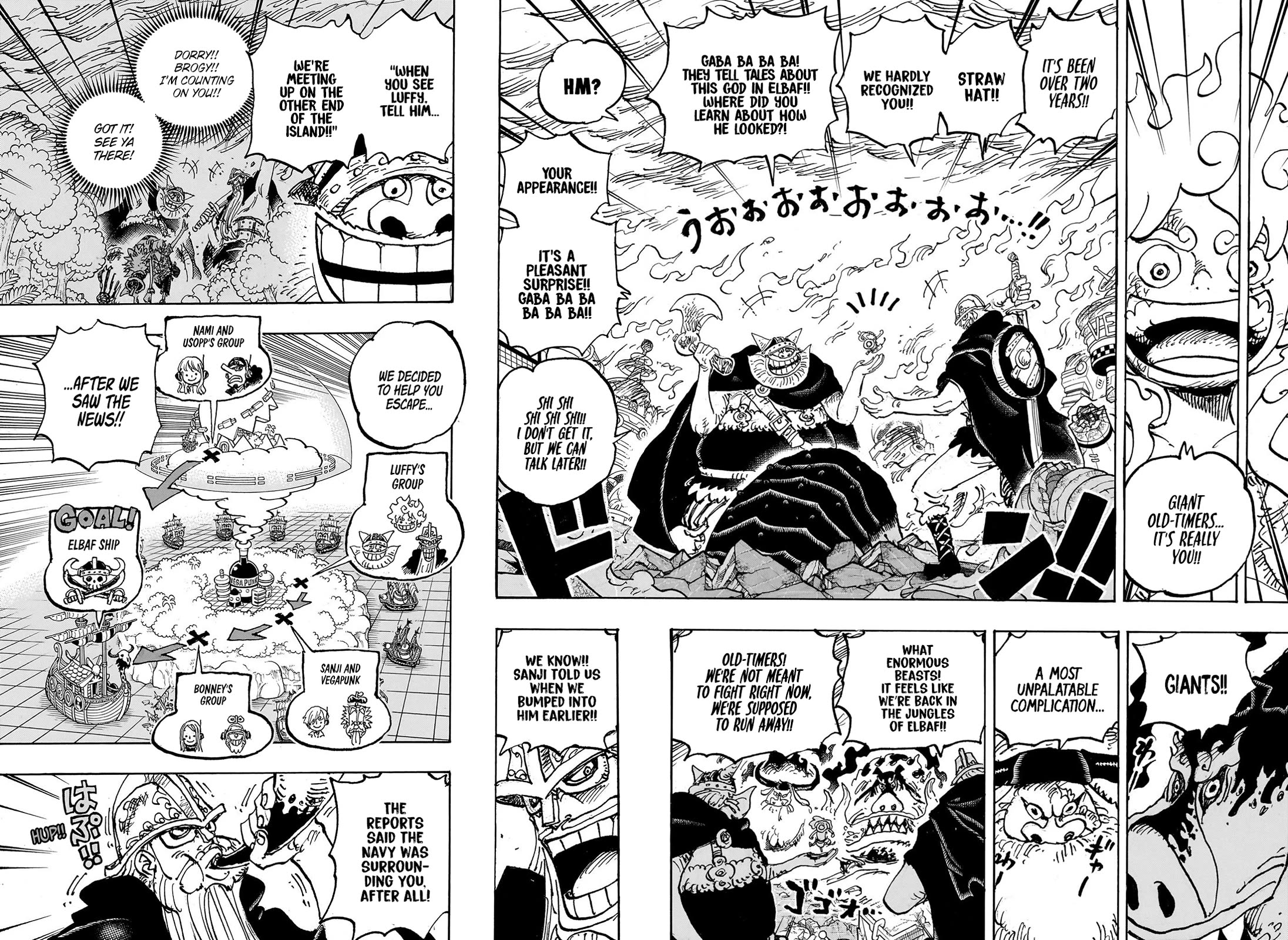 One Piece, Chapter 1111 The Sun