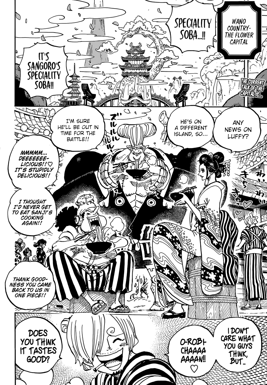 One Piece, Chapter 927 - The Courtesan