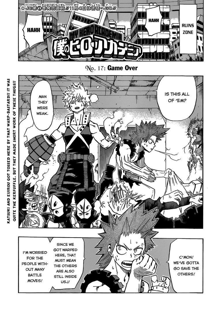 My Hero Academia, Chapter 17 - Game Over image 03