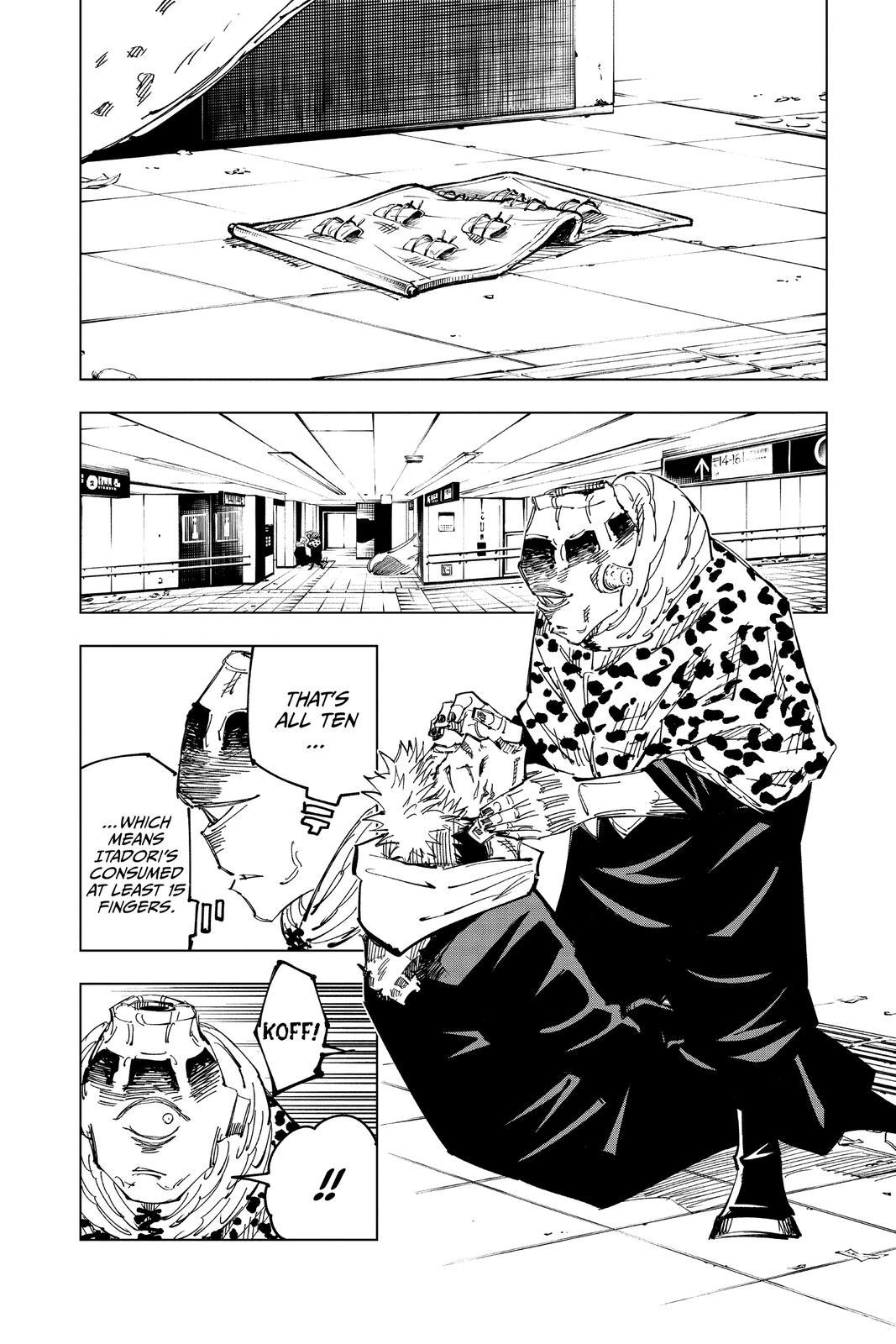 Jujutsu Kaisen, Chapter 112 image 02