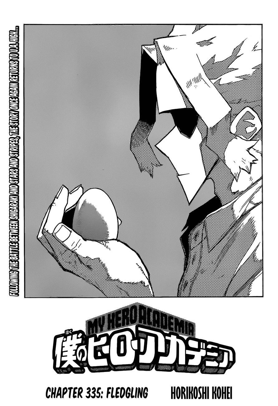 My Hero Academia, Chapter 335 image 01