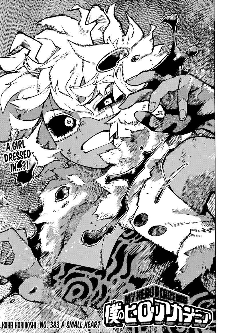 My Hero Academia, Chapter 383 image 01