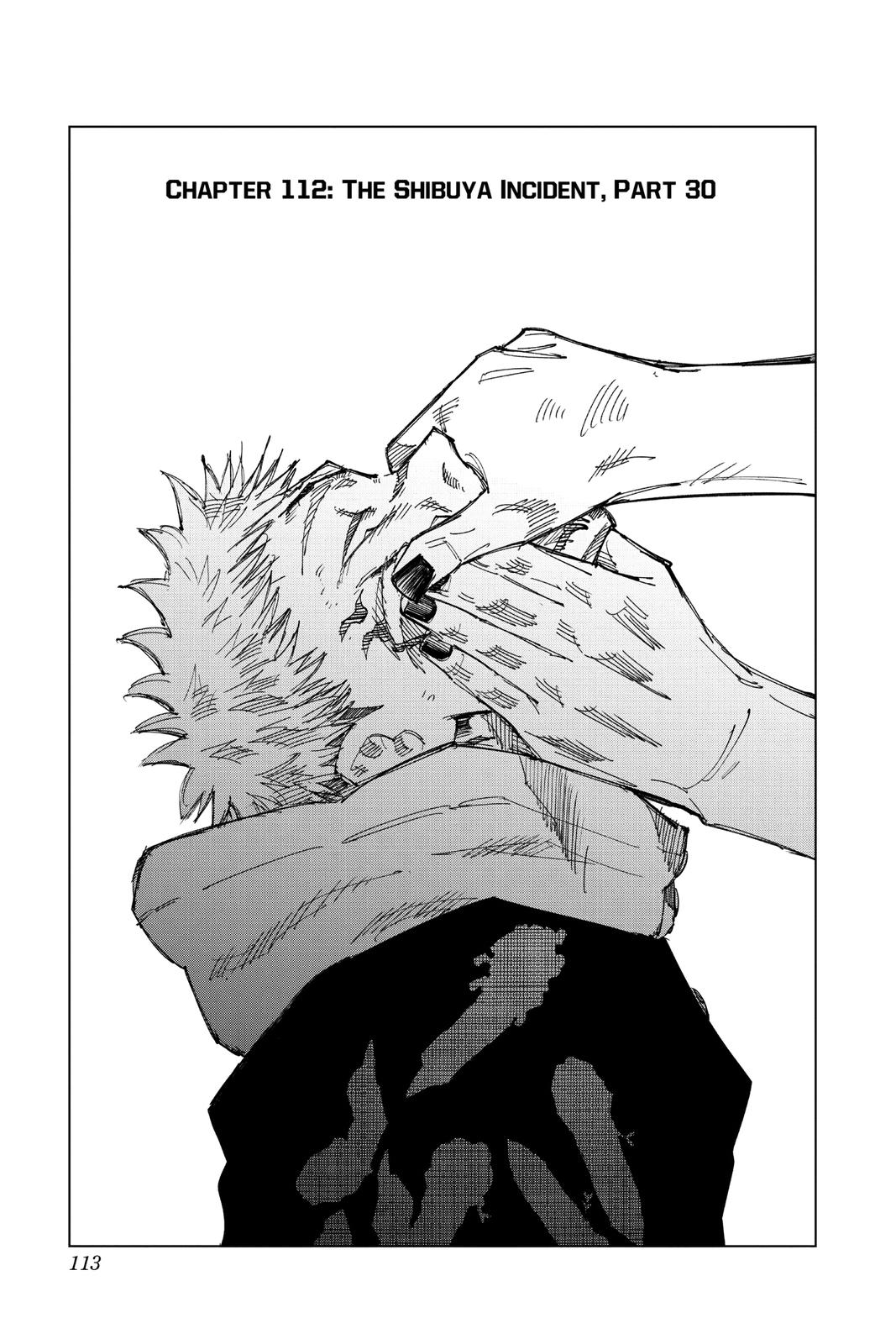 Jujutsu Kaisen, Chapter 112 image 01