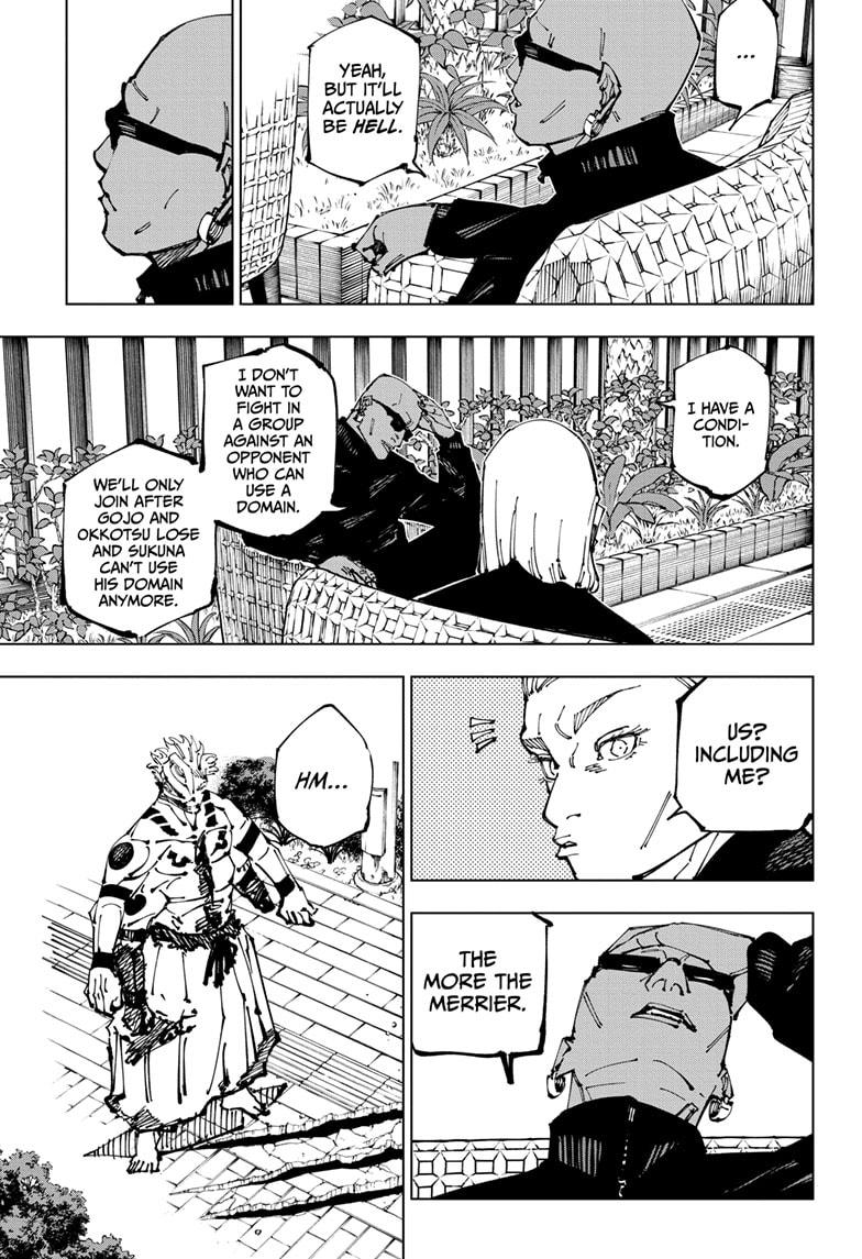 Jujutsu Kaisen, Chapter 255 image 05