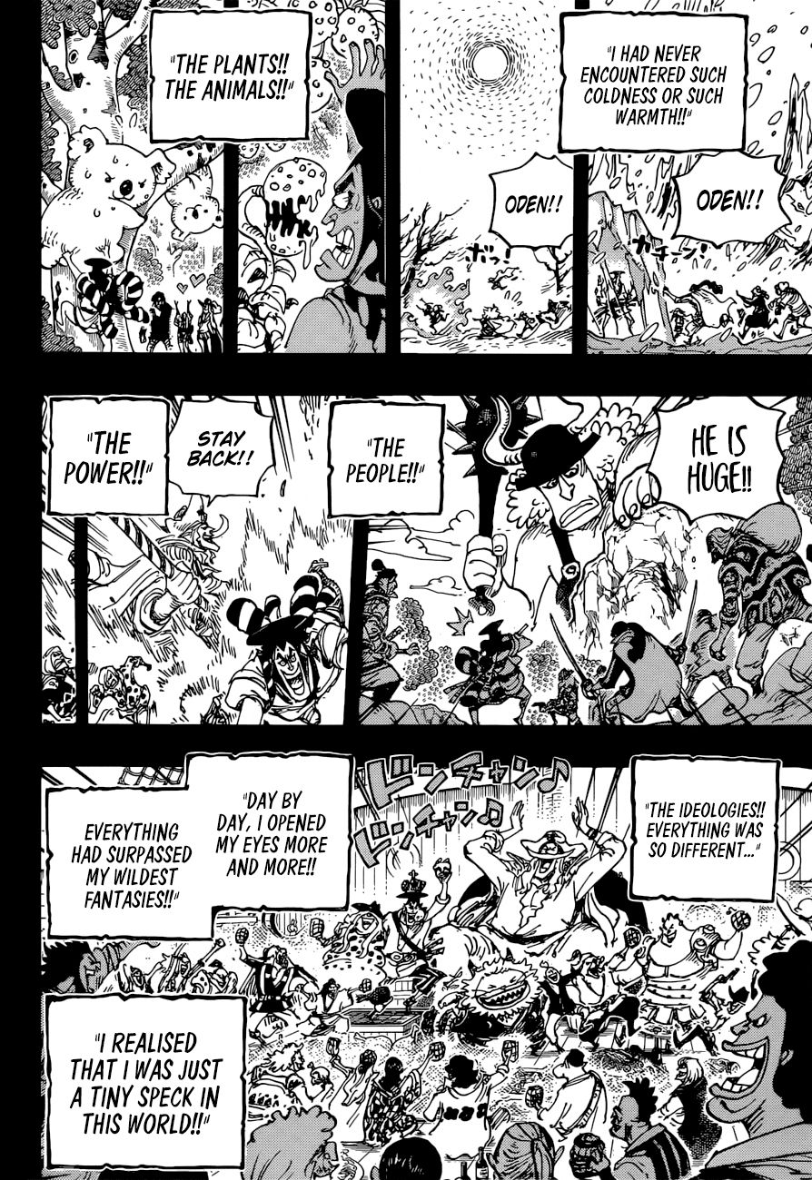 One Piece, Chapter 964 - Oden