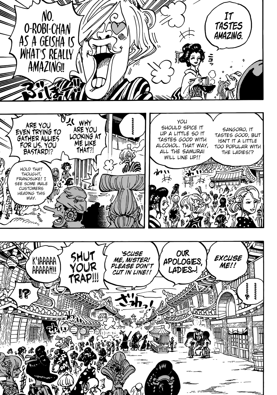 One Piece, Chapter 927 - The Courtesan