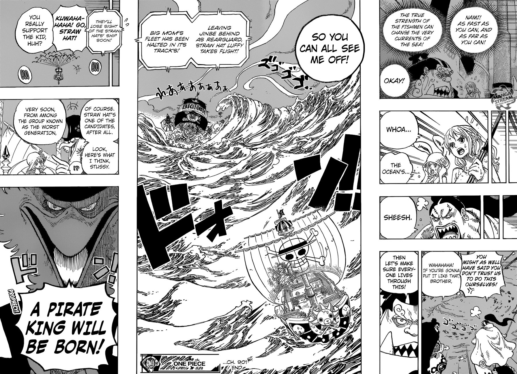 One Piece, Chapter 901 - Don