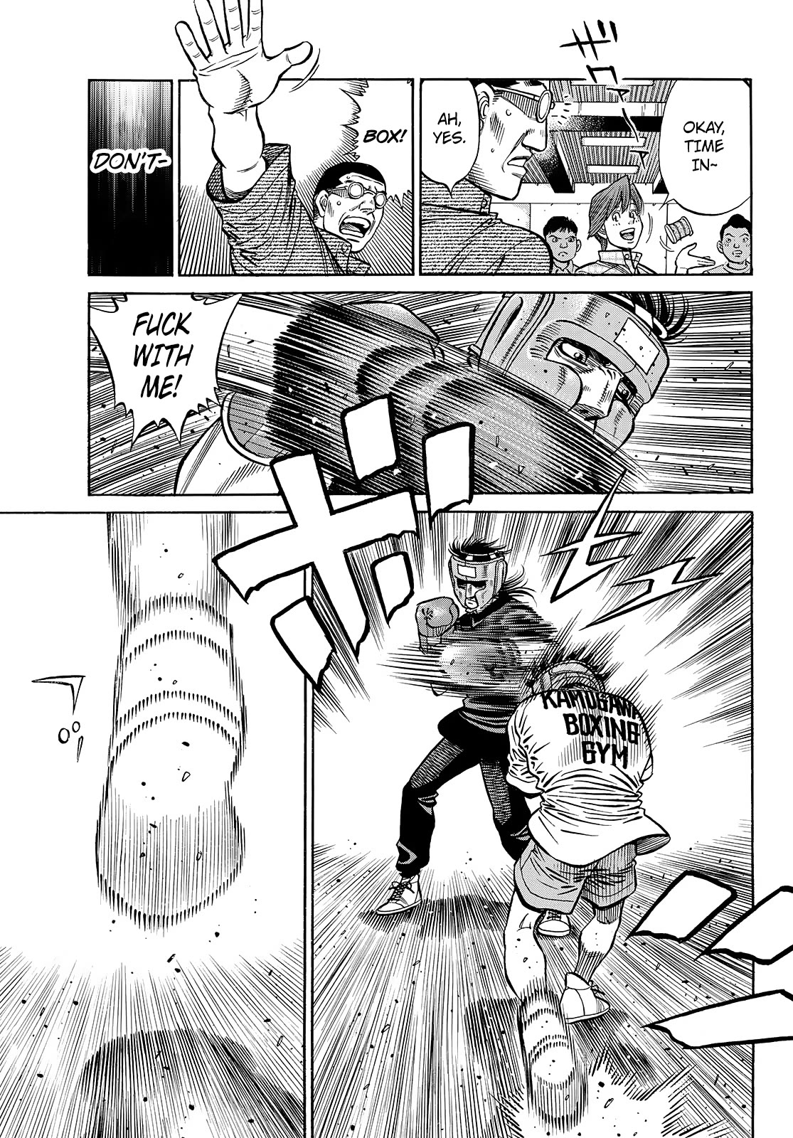 Hajime no Ippo, Chapter 1435 His Sparring Partner is a Southpaw image 13