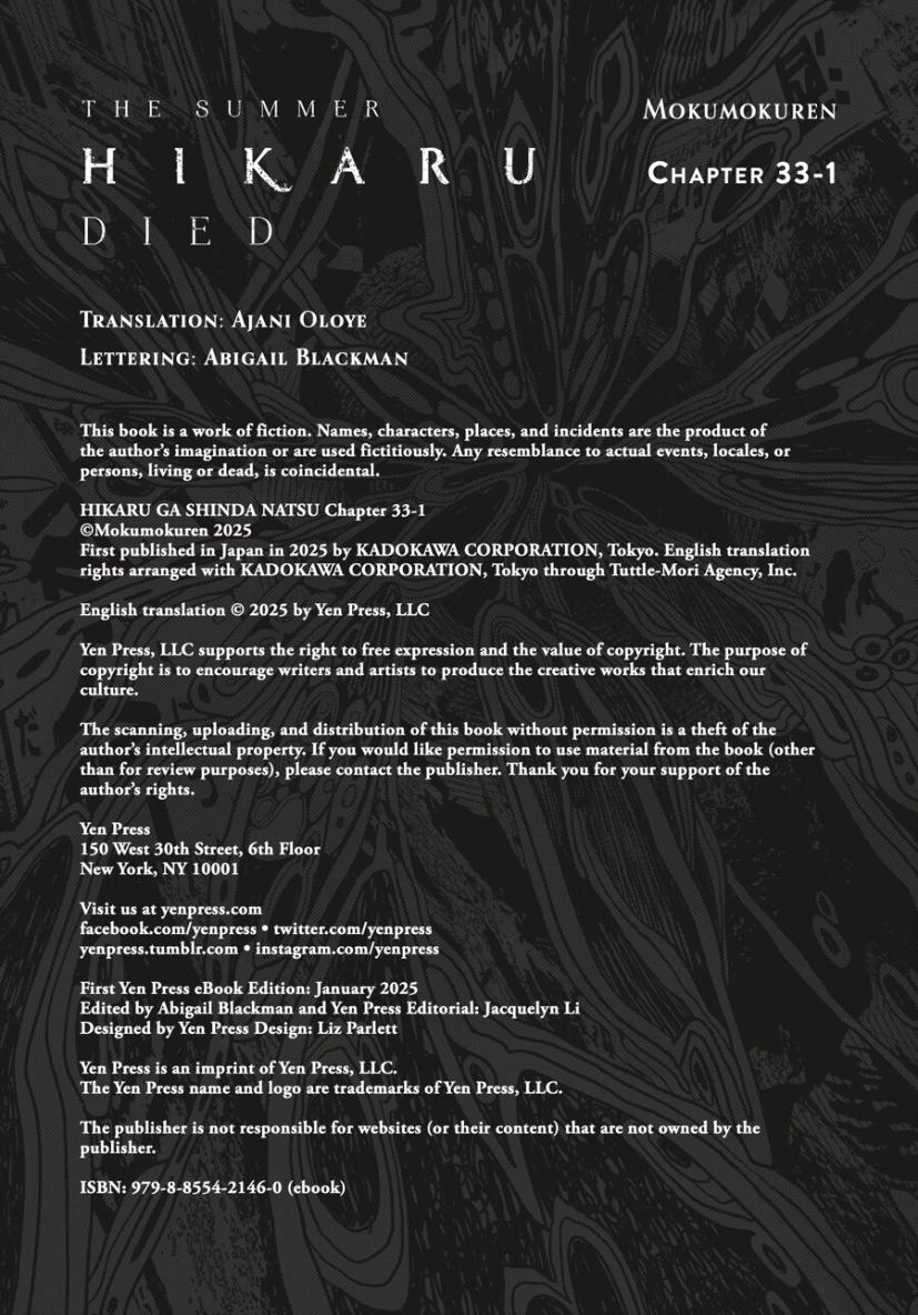 The Summer Hikaru Died, Chapter 33.1 image 13