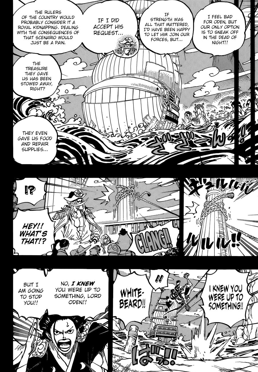 One Piece, Chapter 964 - Oden