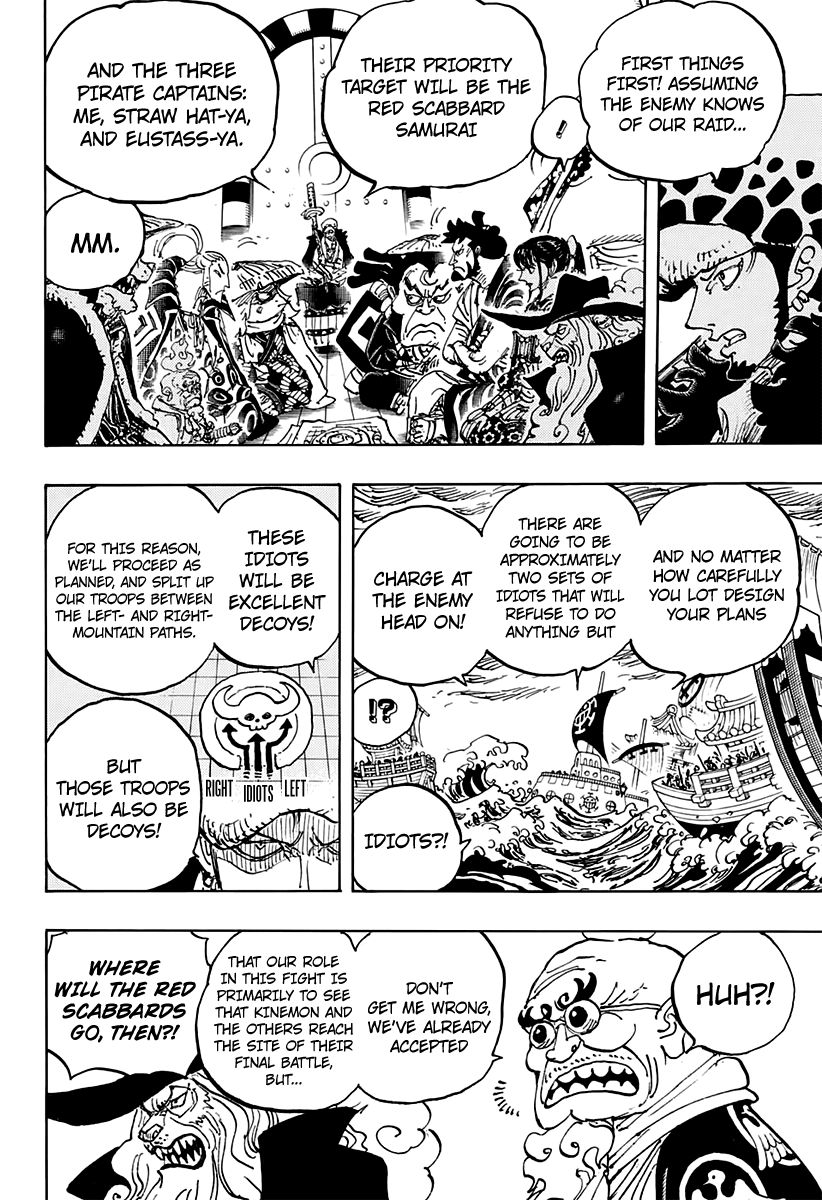 One Piece, Chapter 977 - This Party