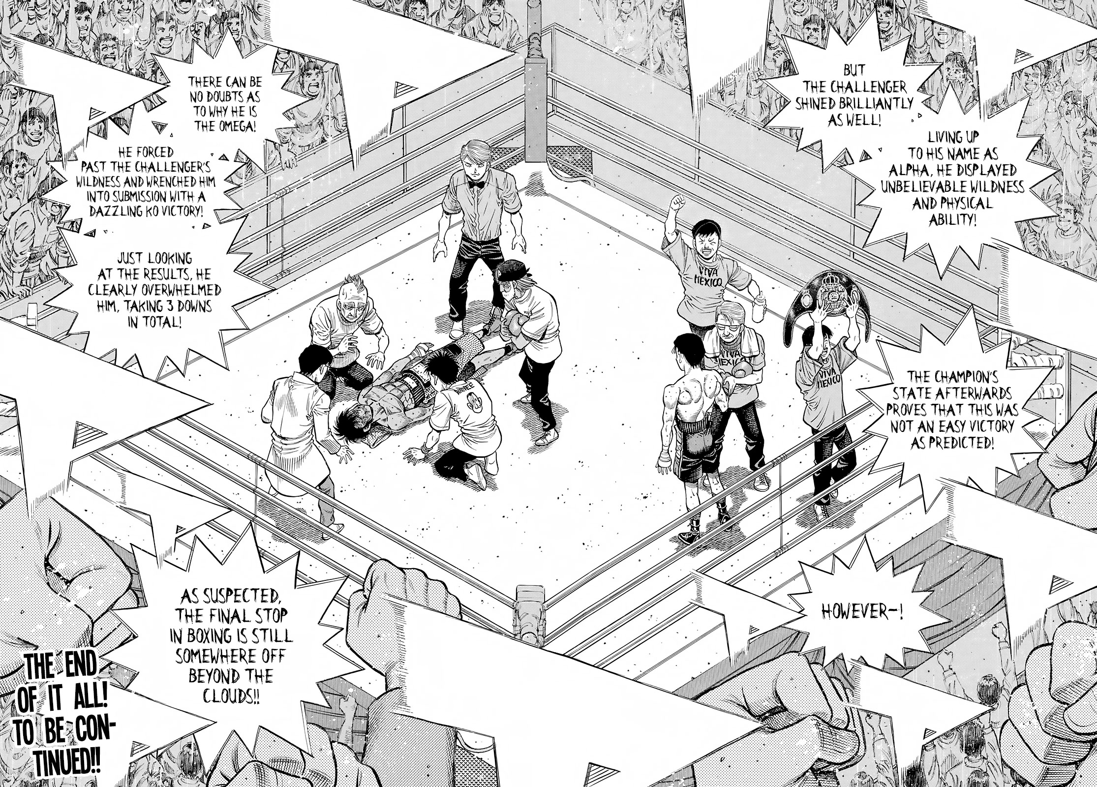 Hajime no Ippo, Chapter 1410 At The End Of The Death Match image 15
