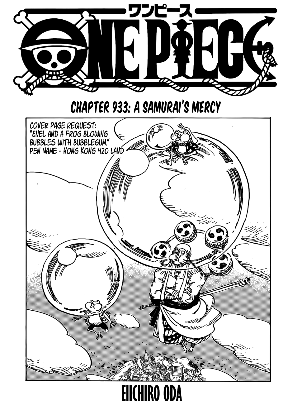 One Piece, Chapter 933 - A Samurai