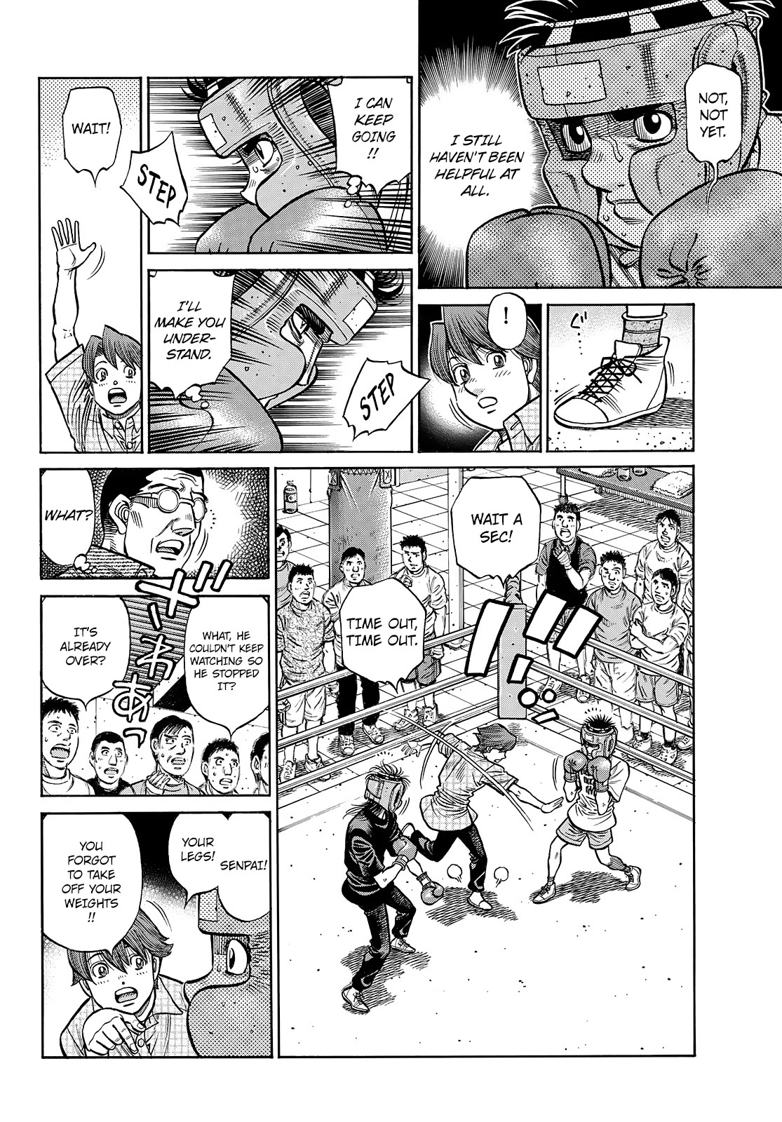 Hajime no Ippo, Chapter 1435 His Sparring Partner is a Southpaw image 10