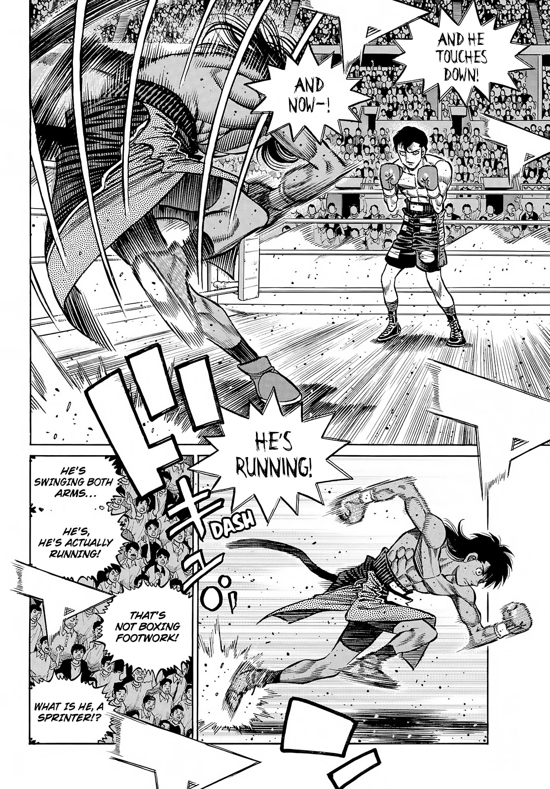 Hajime no Ippo, Chapter 1394 Every Which Way image 03