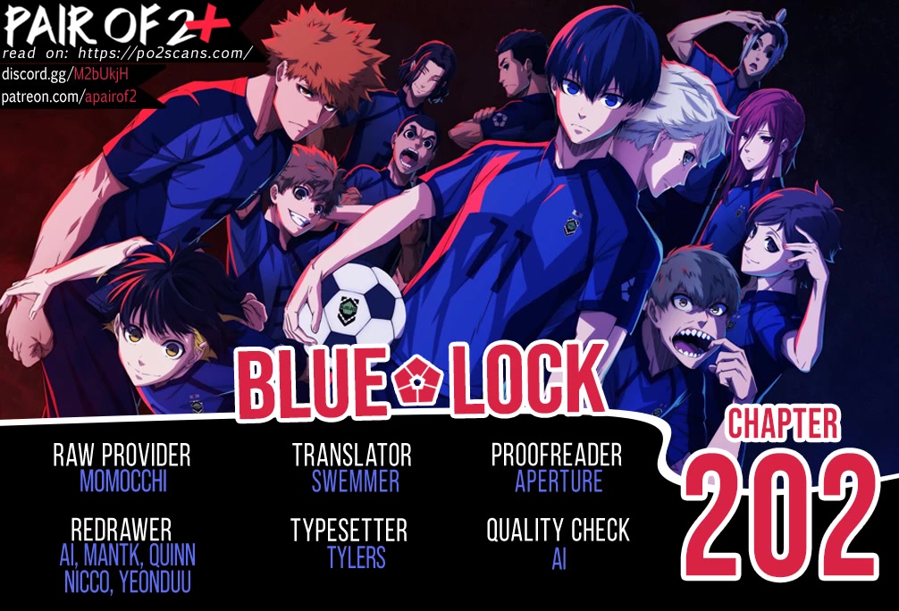 Blue Lock, Chapter 202 Heart of Sword image 01