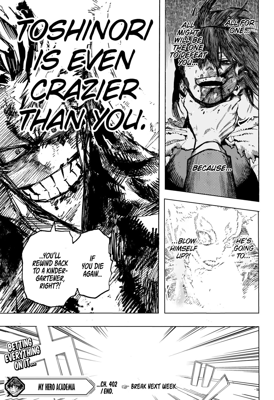 My Hero Academia, Chapter 402 image 16