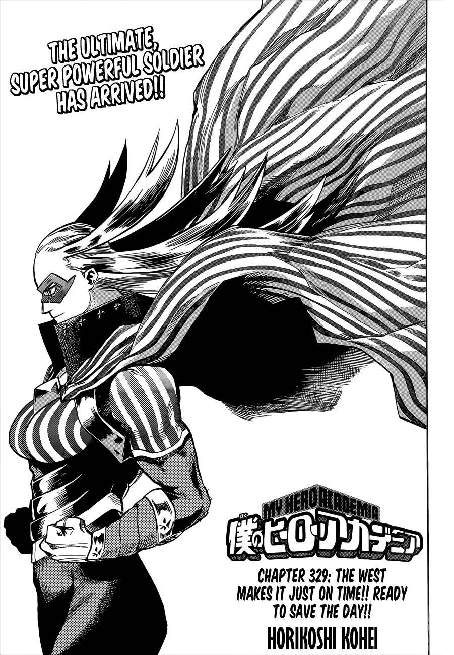 My Hero Academia, Chapter 329 image 01