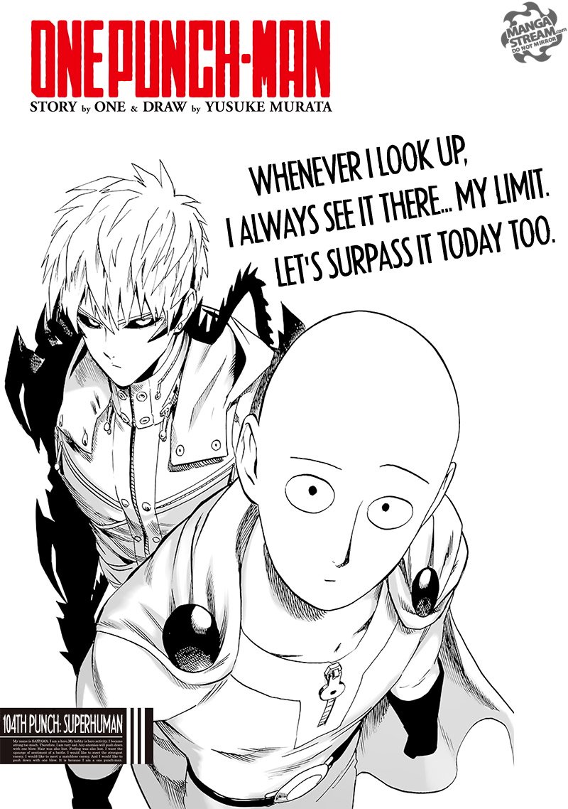 One Punch Man, Chapter 104 image 01