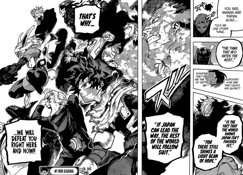 My Hero Academia, Chapter 343 image 16