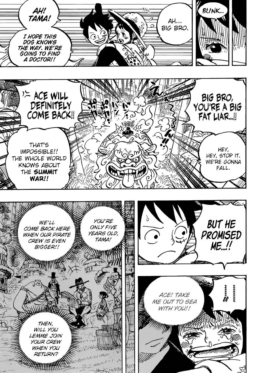 One Piece, Chapter 912 - Amigasa Village image 11