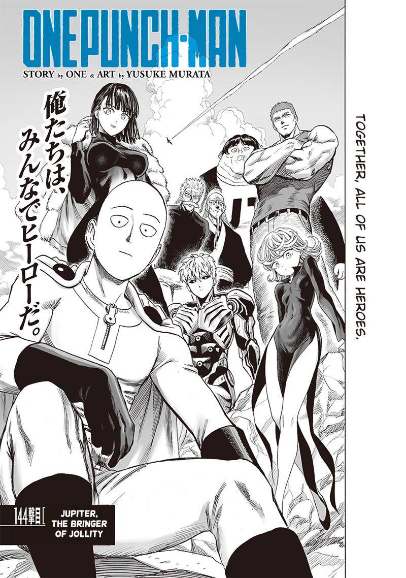 One Punch Man, Chapter 144 image 01