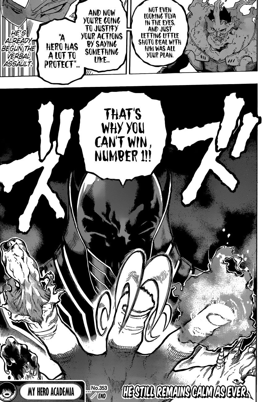 My Hero Academia, Chapter 353 image 17