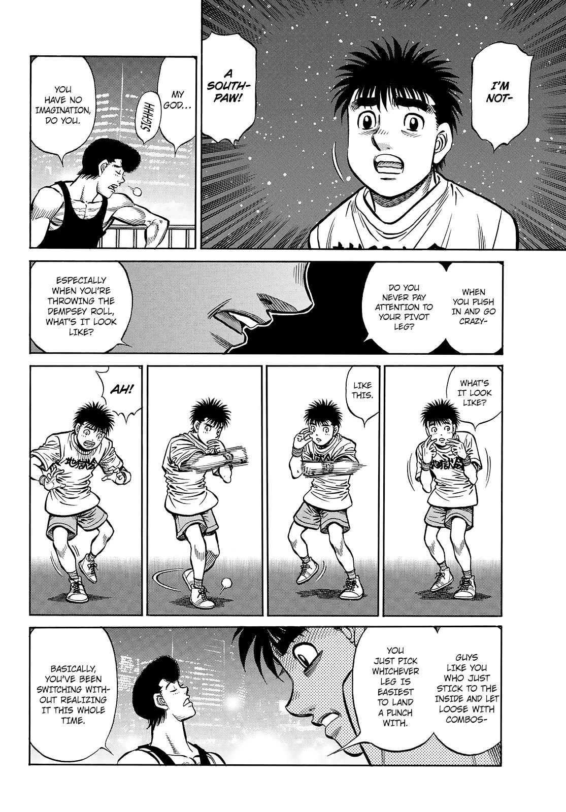 Hajime no Ippo, Chapter 1433 Switch to Southpaw! image 03