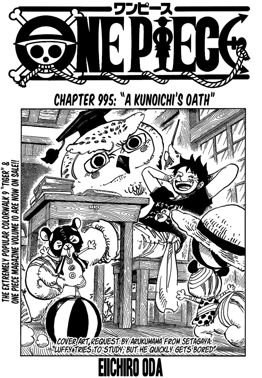 One Piece, Chapter 995 image 01