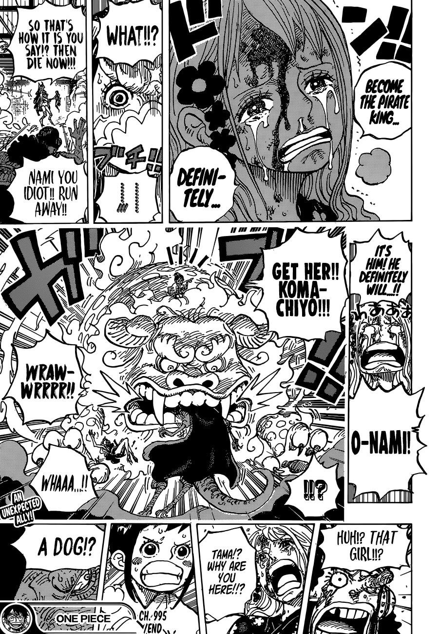 One Piece, Chapter 995 image 17