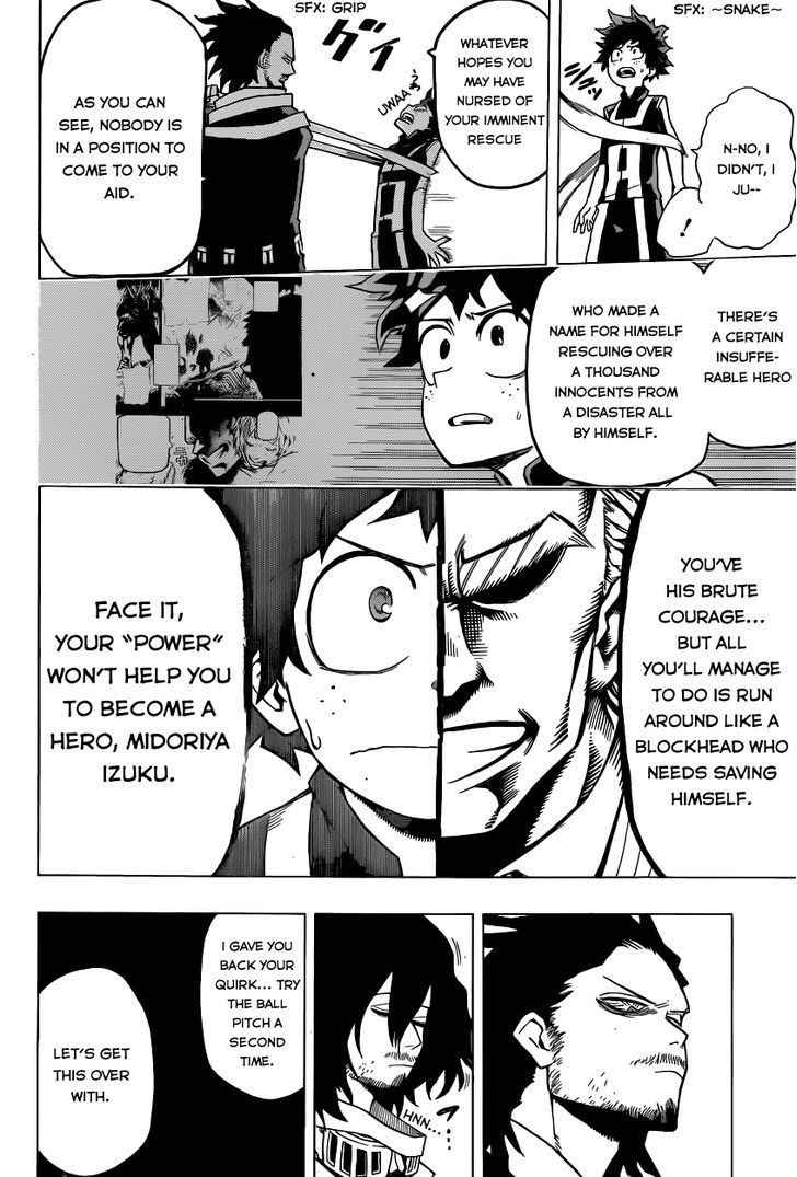 My Hero Academia, Chapter 6 - What I can do for now image 16