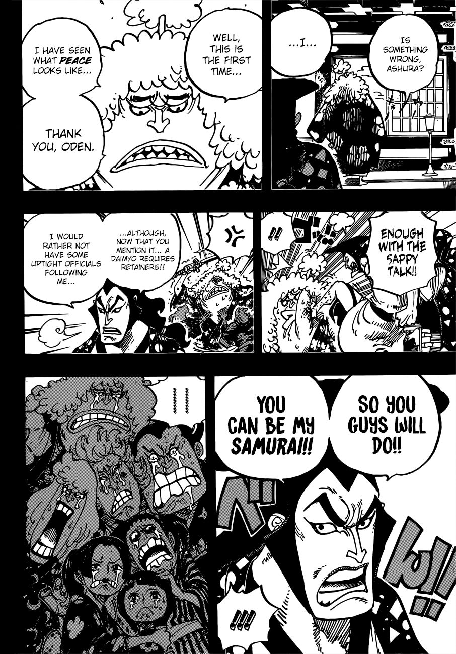 One Piece, Chapter 962 - The Daimyo and his Retainers image 13