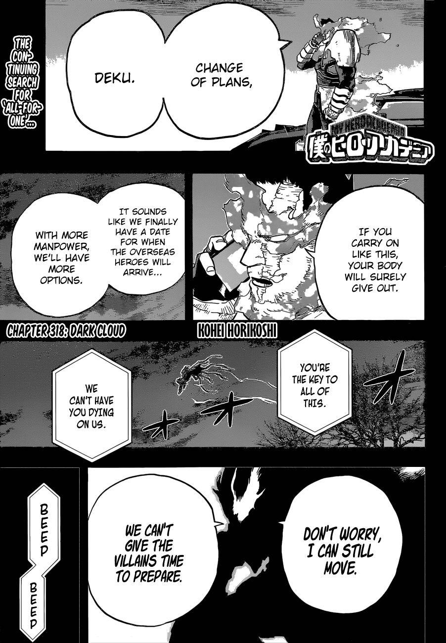 My Hero Academia, Chapter 318 image 01