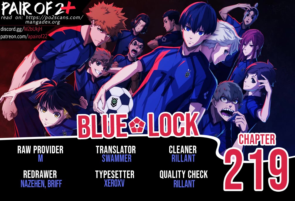 Blue Lock, Chapter 220 Seesaw Game image 01