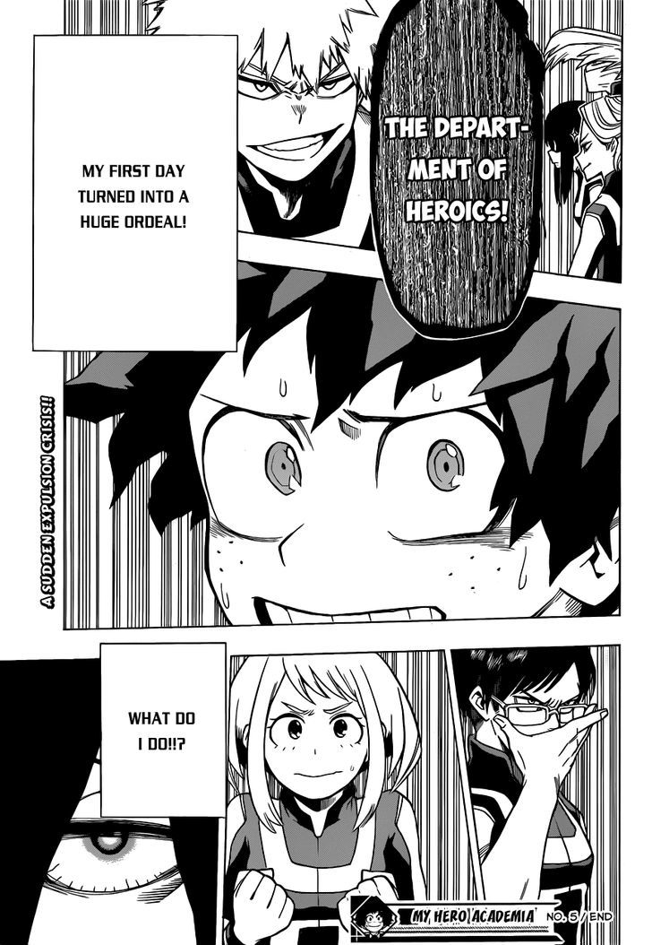 My Hero Academia, Chapter 5 - Break Open, Academia! image 21