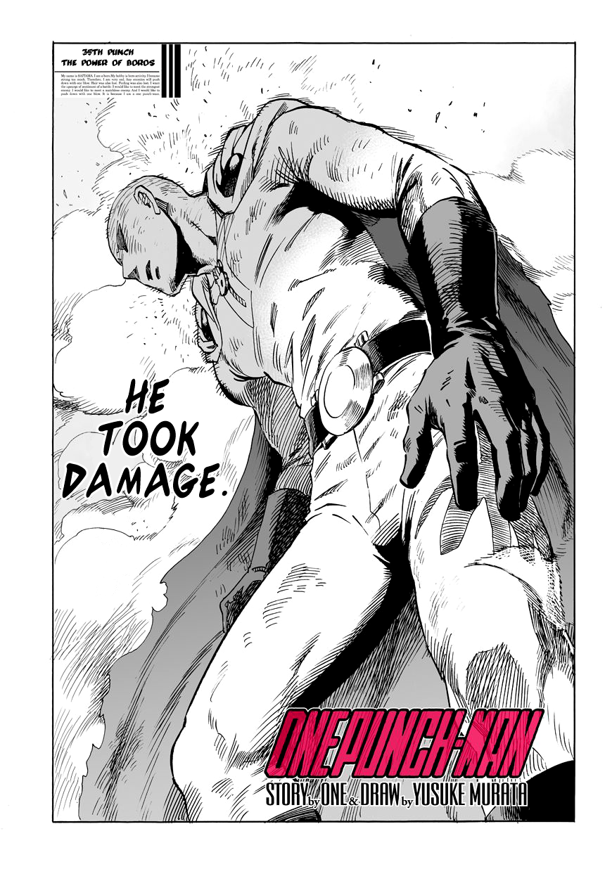 One Punch Man, Chapter 36 image 01