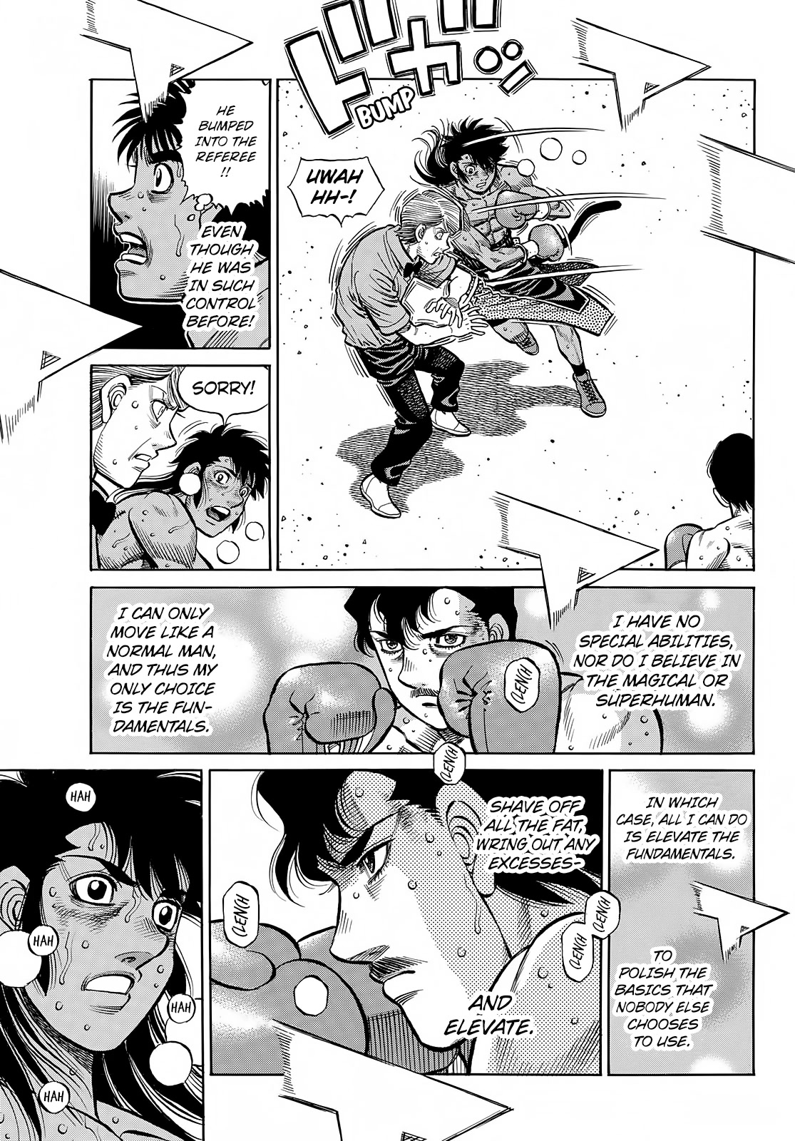 Hajime no Ippo, Chapter 1403 The Utmost Limits of Fundamentals image 08