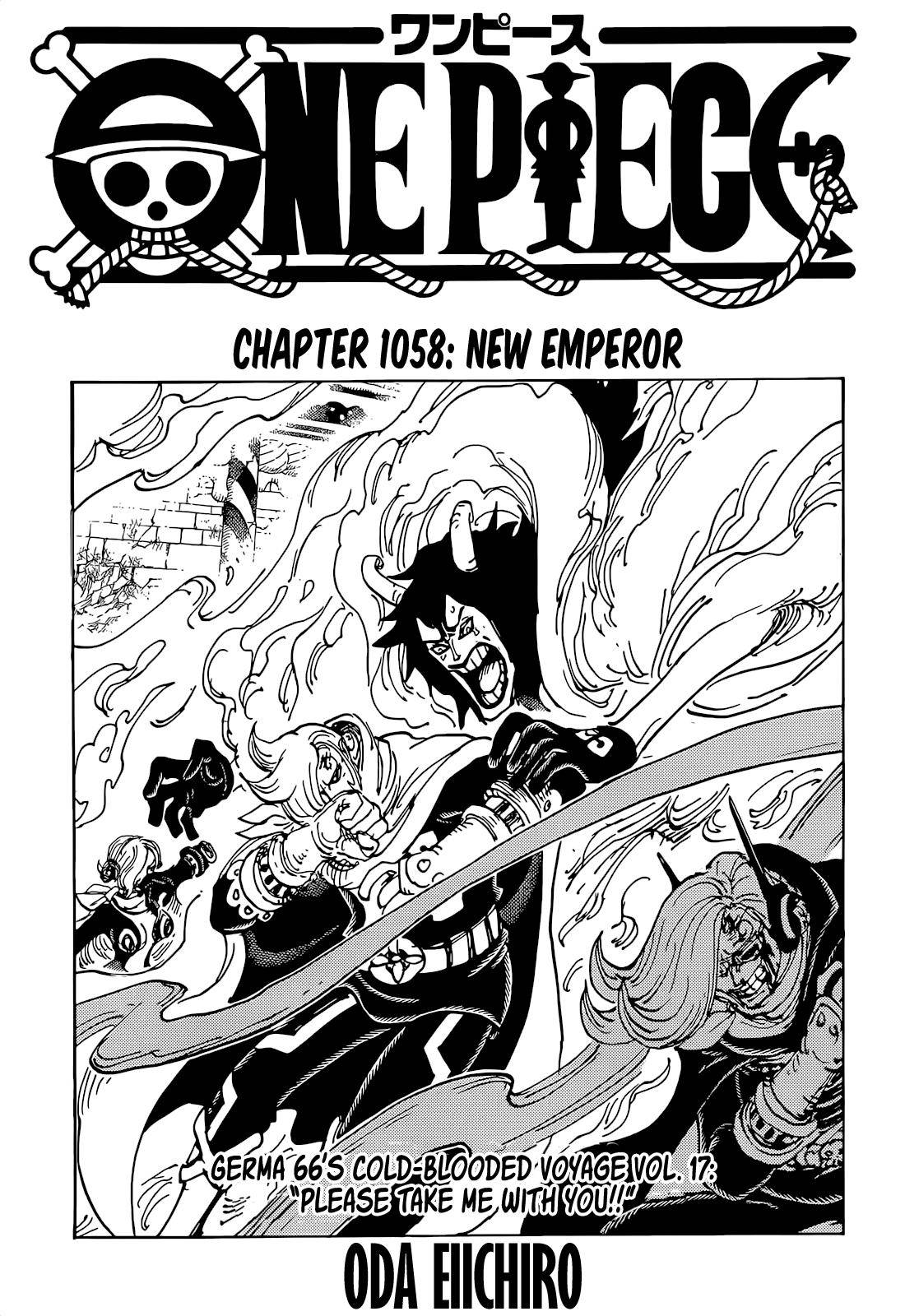 One Piece, Chapter 1058 image 01