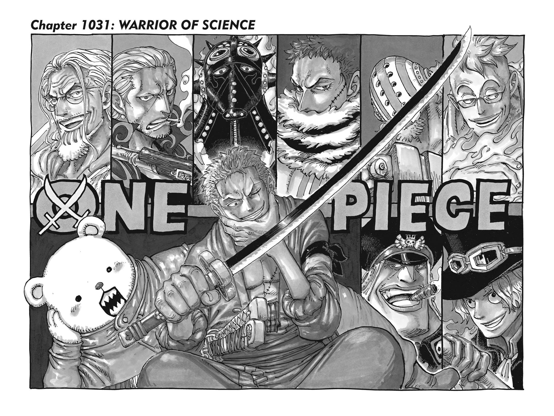 One Piece, Chapter 1031 image 01