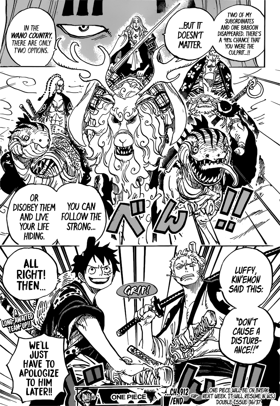 One Piece, Chapter 912 - Amigasa Village image 19