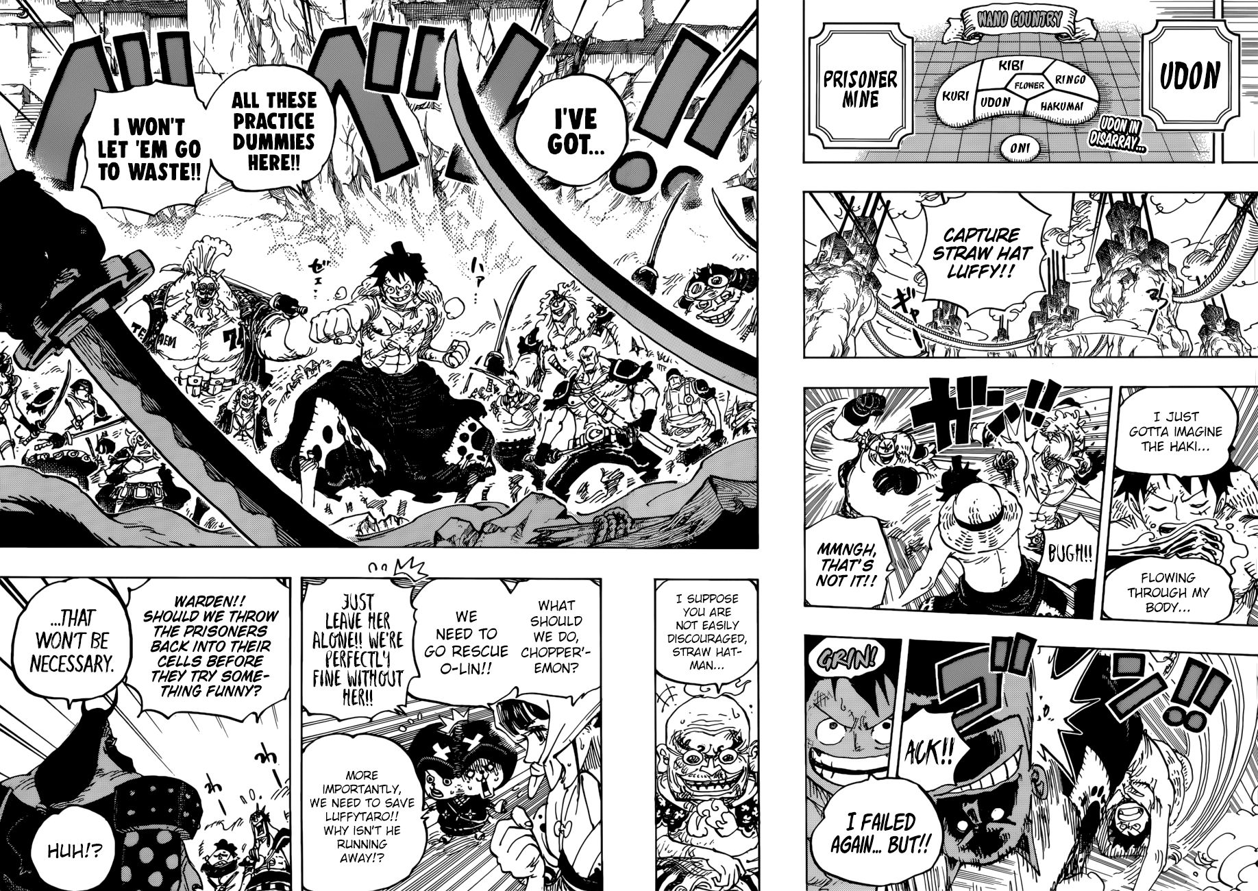 One Piece, Chapter 948 - Kawamatsu the kappa takes the stage image 03