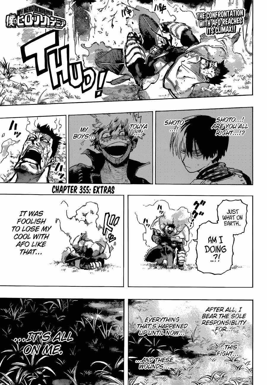 My Hero Academia, Chapter 355 image 01